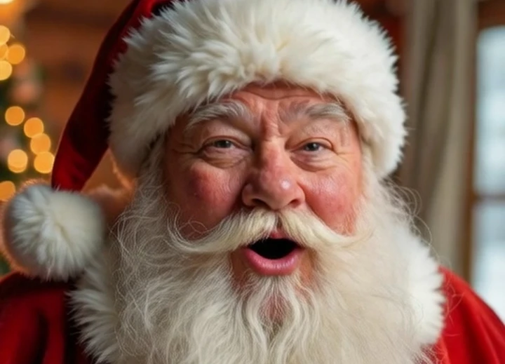 Custom Santa video message - personalized holiday greeting